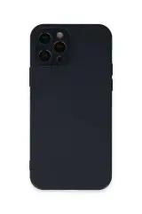 Newface İphone 12 Pro Max Kılıf Lansman Glass Kapak - Lacivert