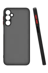 Newface Samsung Galaxy A25 5g Kılıf Montreal Silikon Kapak - Siyah