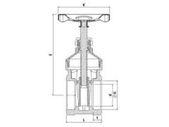 1''lik Şiber Vana Pirinç