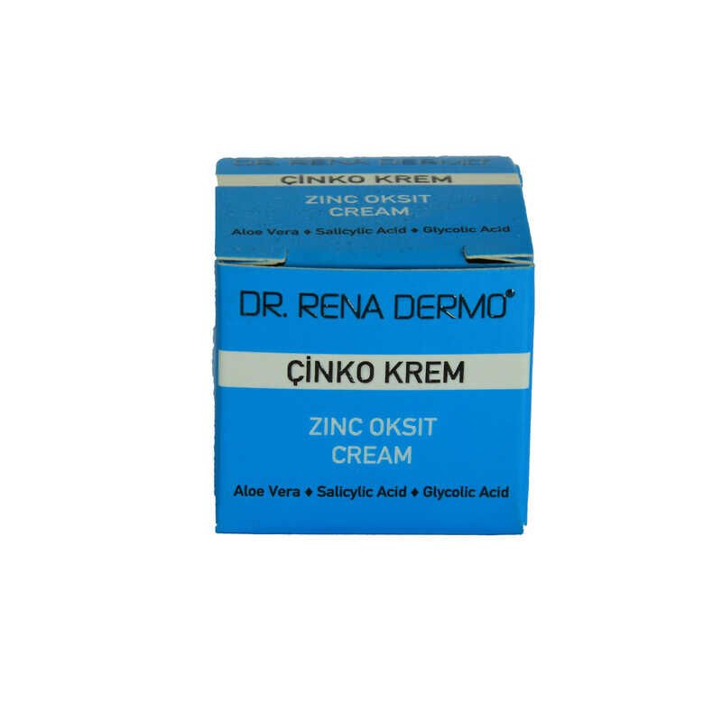 Aloe Veralı Çinko Krem Akne Sivilce Cilt Bakımı 20 ML Zinc Oksit Cream