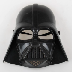 Çocuk Boy Yıldız Savaşları Star Wars Darth Vader Maskesi Ve 90 Cm Pelerin Seti Siyah