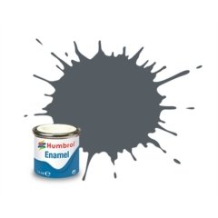 Enamel Maket Boyası - Dark Grey Satin - 14ml - N:125