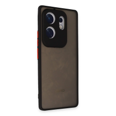 İnfinix Zero 30 4g Kılıf Montreal Silikon Kapak - Siyah