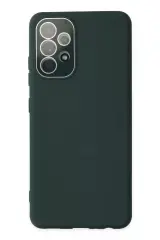 Newface Samsung Galaxy A53 5g Kılıf Lansman Glass Kapak - Koyu Yeşil