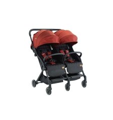 Baby2Go 2025 Moly İkiz Bebek Arabası - Kırmızı