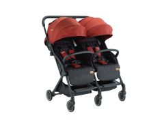 Baby2Go 2025 Moly İkiz Bebek Arabası - Kırmızı