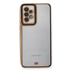 Samsung Galaxy A73 5g Kılıf Liva Lens Silikon - Siyah