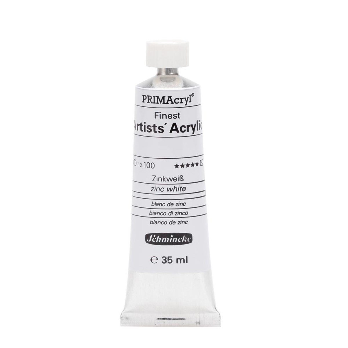 PRİMAcryl Artist Akrilik Boya - Zinc White - 35ml - Seri 1