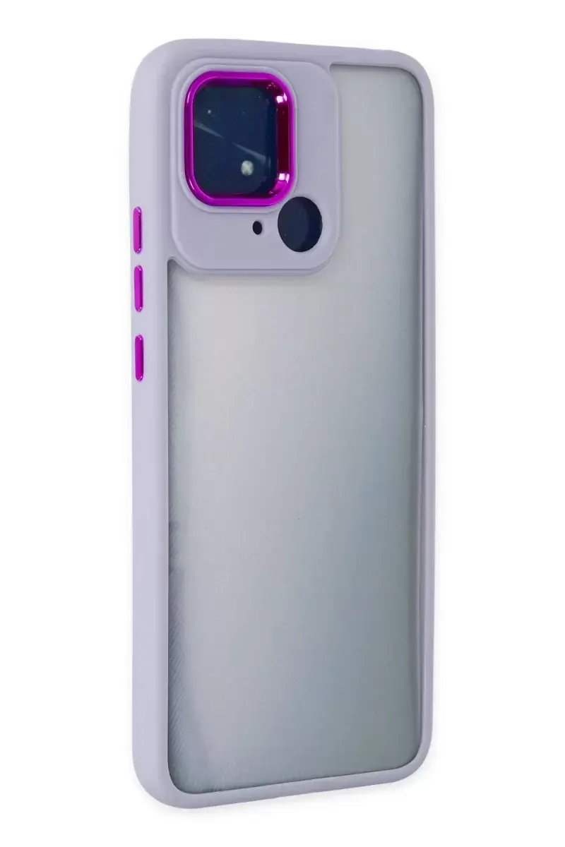Newface Xiaomi Redmi 10c Kılıf Dora Kapak - Lila