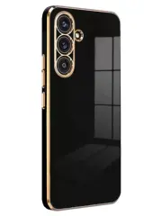 Newface Samsung Galaxy M34 5g Kılıf Volet Silikon - Siyah