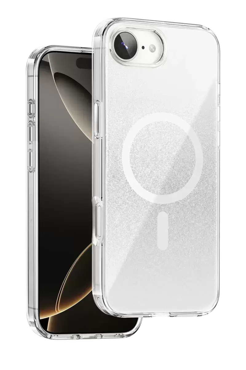 Onegif Apple İphone 17e Sora Simli Magsafe Kapak - Beyaz