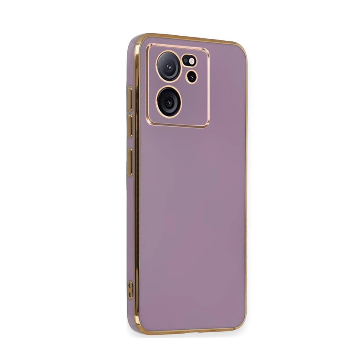 Xiaomi Mi 13t Pro Kılıf Volet Silikon - Mor