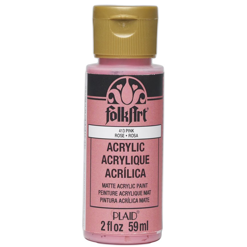 Folkart Akrilik Boya 59 ml - 413 Pink
