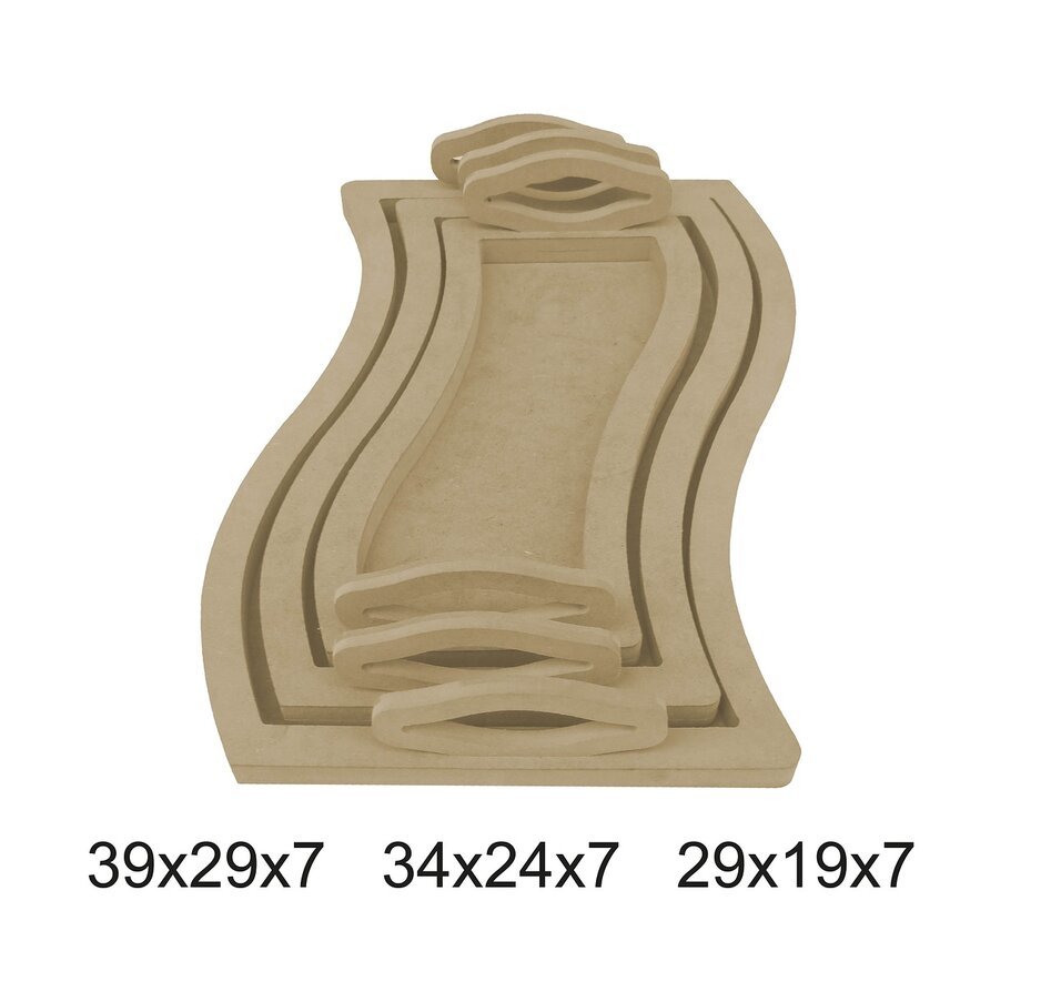 Orta Boy Tepsi - 34x24x7