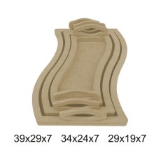 Orta Boy Tepsi - 34x24x7