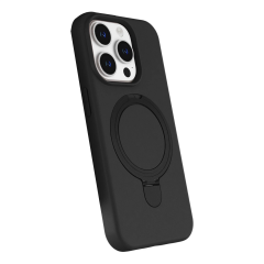 İphone 15 Pro Max Regal Magsafe Standlı Kapak - Siyah