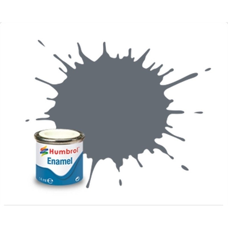 Enamel Maket Boyası - Dark Sea Grey Satin - 14ml - N:123