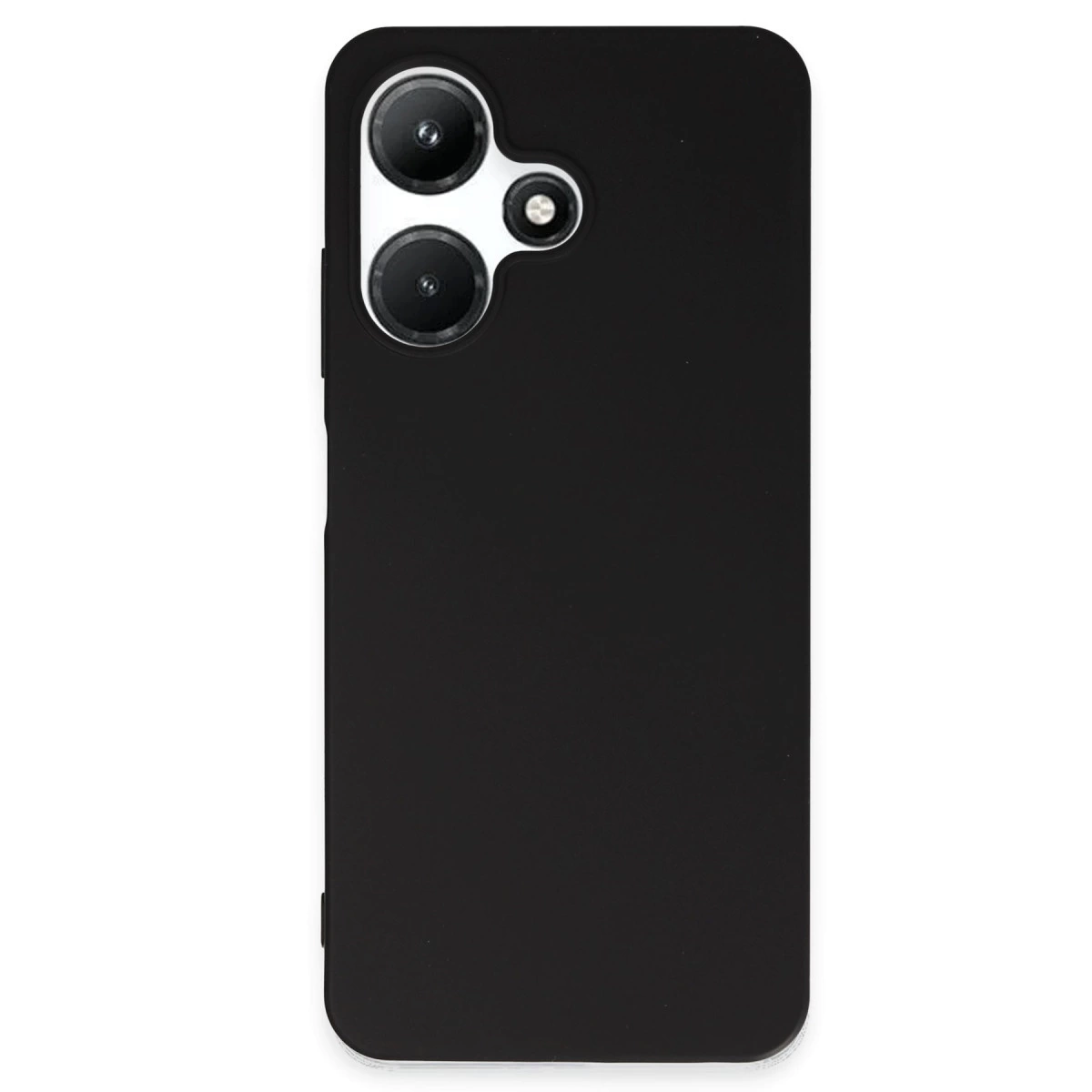 İnfinix Hot 30i Kılıf First Silikon - Siyah