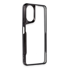 Oppo A38 Kılıf Boyi Silikon Kapak - Siyah