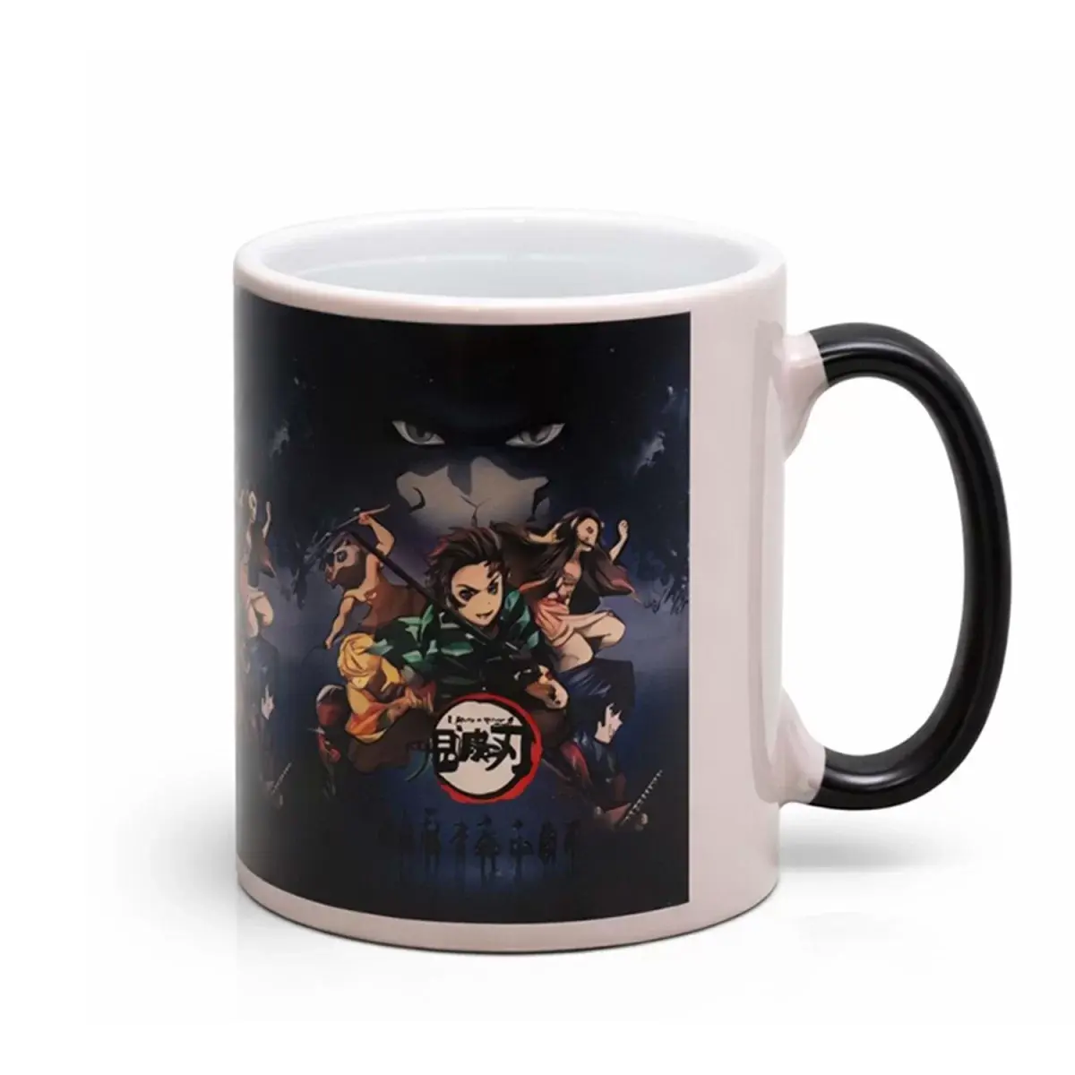 Porselen Renk Değiştiren Demon Slayer Kupa Bardak