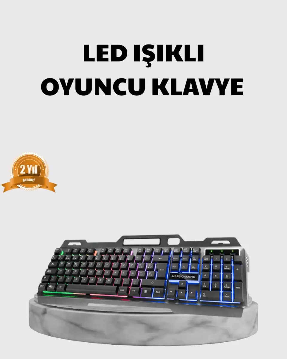 Profesyonel Oyuncu Klavye Mouse Seti – Rgb Işıklı, Türkçe Q, Dpı Ayarlı, Dayanıklı Gövde