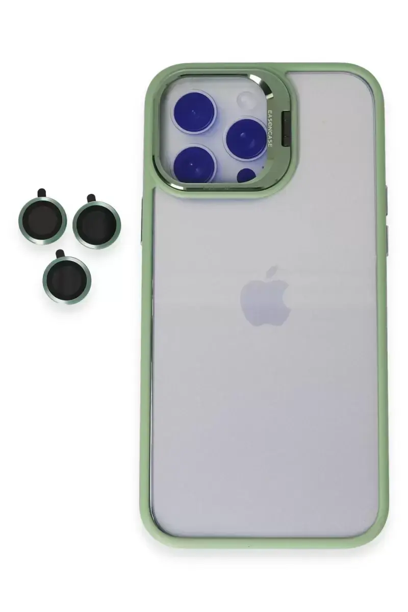Joko Apple İphone 14 Pro Kılıf Roblox Lens Standlı Kapak - Yeşil