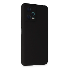 Xiaomi Redmi Note 12 5g Kılıf Nano İçi Kadife Silikon - Siyah