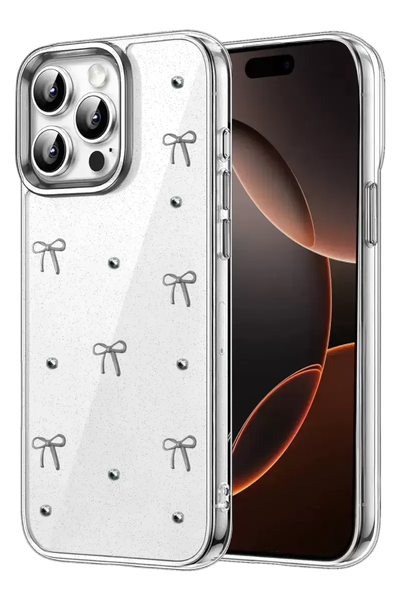 Newface Apple İphone 15 Pro Max Fiyonk Desenli Kapak - Desen 5