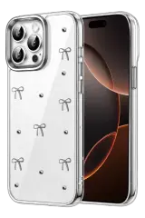 Newface Apple İphone 15 Pro Max Fiyonk Desenli Kapak - Desen 5