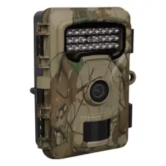 Powermaster Rf06 20mp 24 Led Pır Sensörlü 2.0'' Renkli Lcd Ekran 128gb Sd Kart Destekli Fotokapan Kamuflaj Kamera