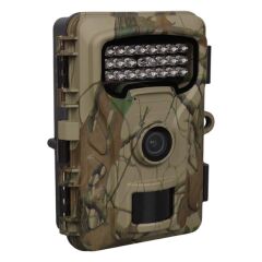 Powermaster Rf06 20mp 24 Led Pır Sensörlü 2.0'' Renkli Lcd Ekran 128gb Sd Kart Destekli Fotokapan Kamuflaj Kamera