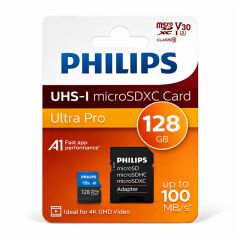 Philips Ultra Pro 128gb Micro Sdxc Hafıza Kartı (100mb/s Uhs-ı)