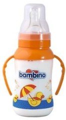 Bambino Geniş Ağızlı Kulplu No:1 Biberon 250 Ml.