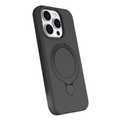 İphone 15 Pro Max Regal Magsafe Standlı Kapak - Titan Gri