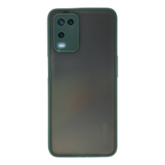 Oppo A54 4g Kılıf Montreal Silikon Kapak - Yeşil