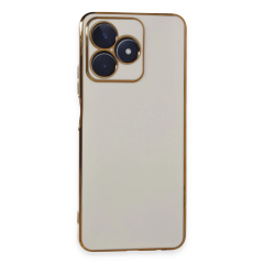 Realme C53 Kılıf Volet Silikon - Beyaz