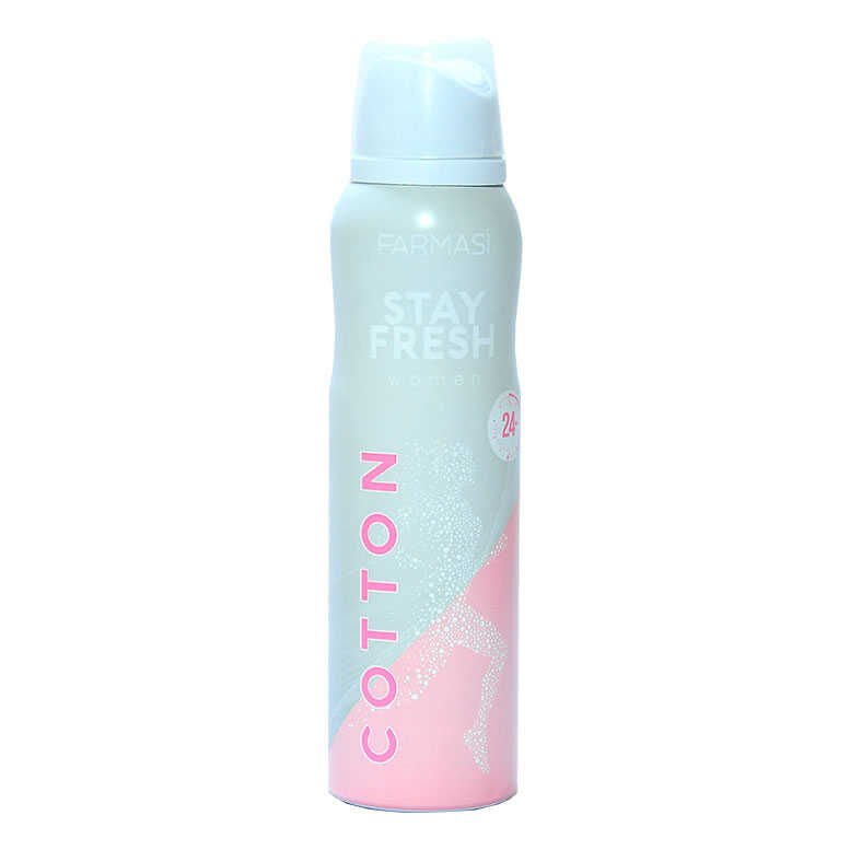 Stay Fresh Cotton Deodorant For Women 150 ML