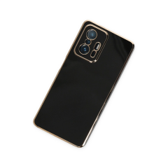 Xiaomi Mi 11t Pro Kılıf Volet Silikon - Siyah