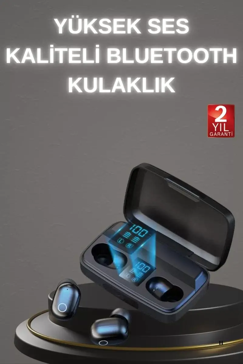 Yeni Nesil Tws Kablosuz Kulaklık Güçlü Batarya Yüksek Kalite Bluetooth 5.0 Anc Özelliği