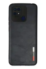 Newface Xiaomi Redmi 10c Kılıf Loop Deri Silikon - Lacivert