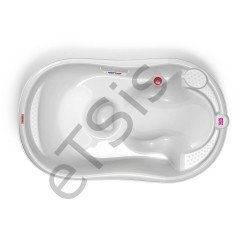 OkBaby Onda Evol Banyo Küveti & Küvet Taşıyıcı Beyaz / Banyo Güvenlik Seti Hediye