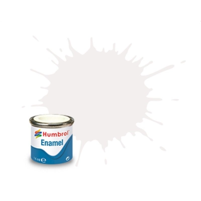 Enamel Maket Boyası - White Gloss - 14ml - N:22