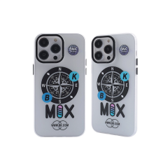 İphone 14 Pro Kılıf Apollo Magneticsafe Desenli Kapak - Apollo Şeffaf - 3