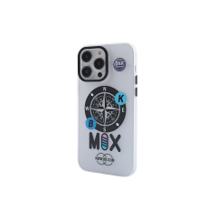 İphone 14 Pro Kılıf Apollo Magneticsafe Desenli Kapak - Apollo Şeffaf - 3