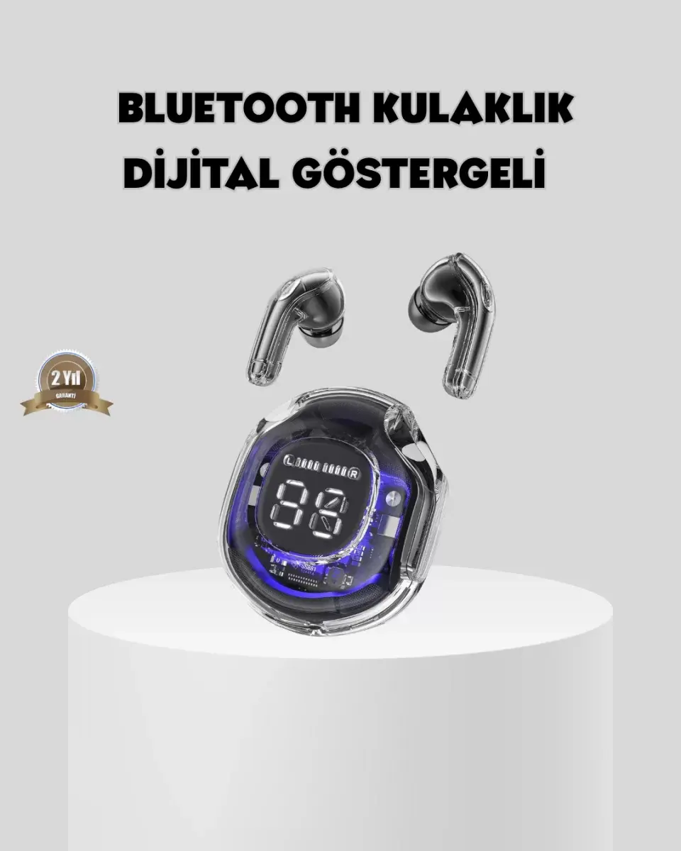 Bluetooth 5.3 Tws Kulaklık Gürültü Engelleyici Üçlü Mikrofonlu Ergonomik Tasarım