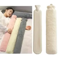 Sunup Sn-29910 Peluş Kılıflı Yumuşak Dokulu Uzun 76 Cm 2500 Ml Kapasiteli Sıcak Su Torbası