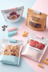 12 Adet Poşet Kapatma Düzenleyici Klipsler Poşet Klipsi