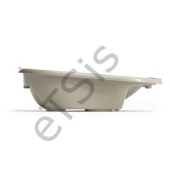 OkBaby Onda Banyo Küveti & Splash Bebek Duşu & Doğal Banyo Süngeri No.10 / Gri