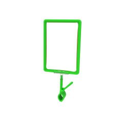 Mandallı A4 Çerçeve Takımı Yeşil - 10 Adet