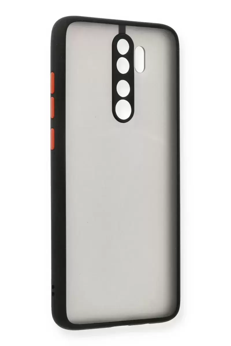Newface Xiaomi Redmi Note 8 Pro Kılıf Montreal Silikon Kapak - Siyah